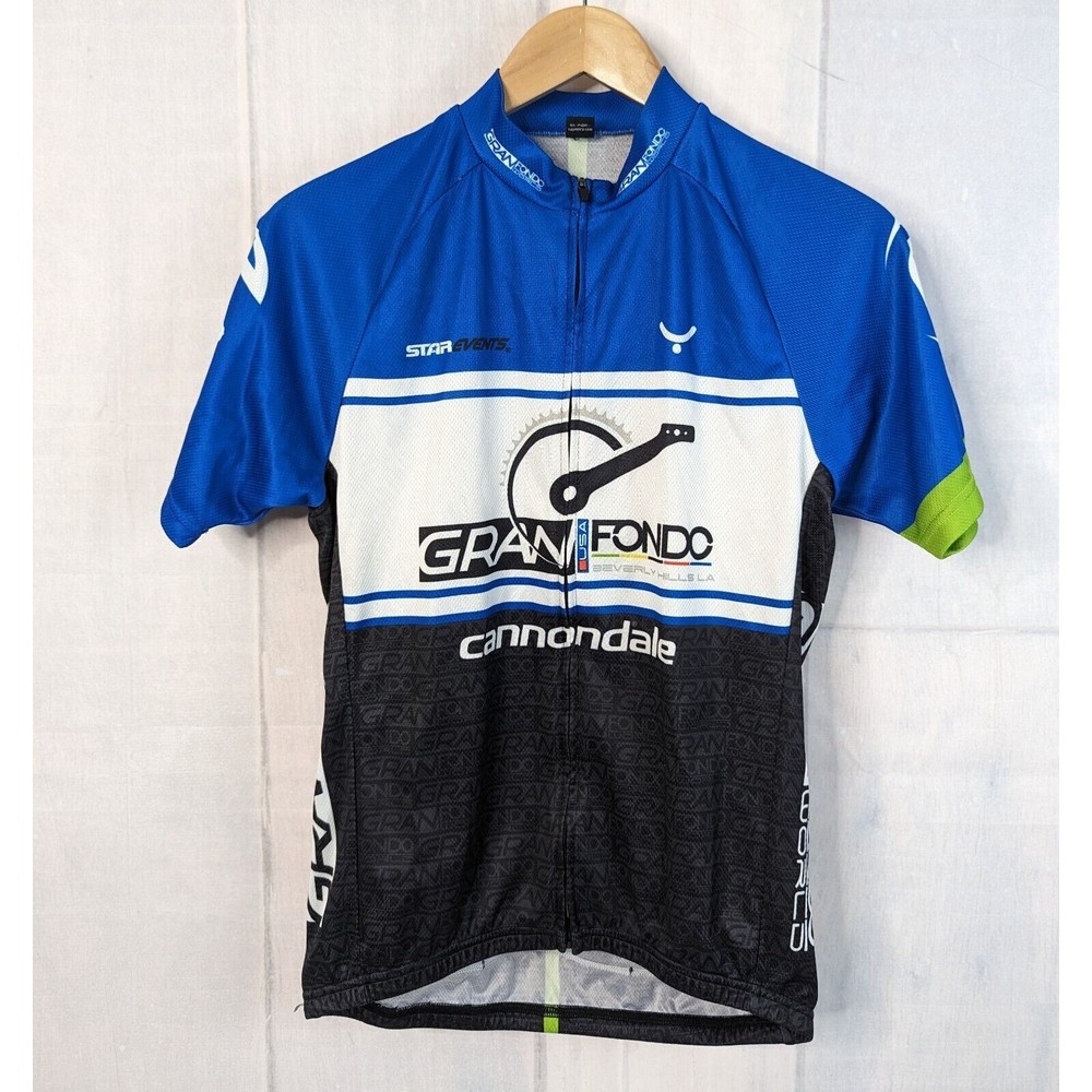 Taymory Bicycle Gran Fondo USA Cycling Jersey Medium Miami Bike Cannondale